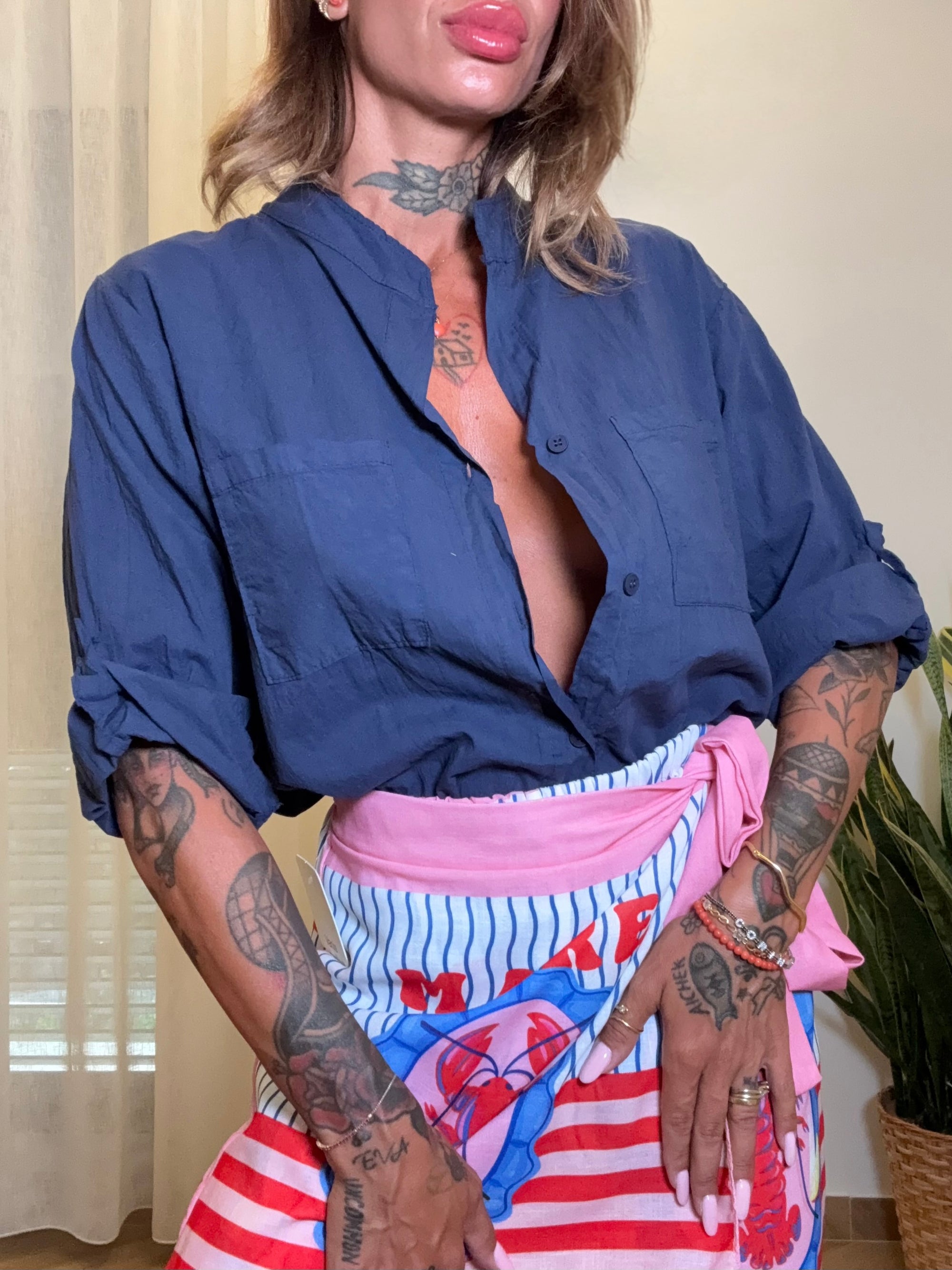 camicia in cotone