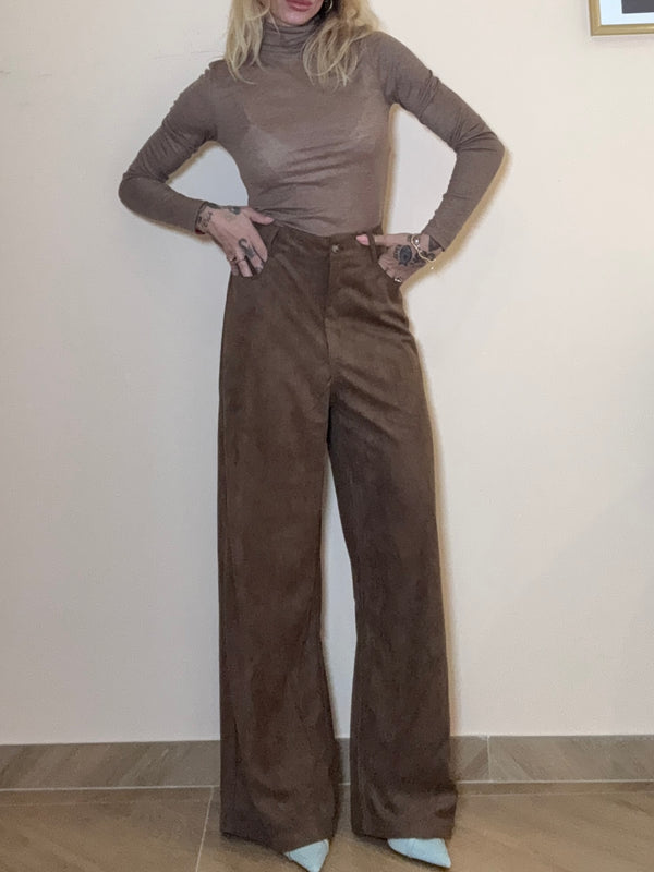 pantalone suede