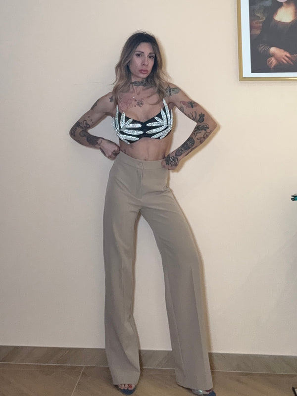 pantalone palazzo by LA CÓ
