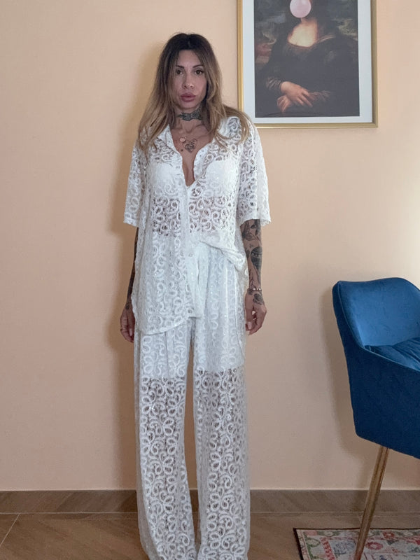 coordinato pizzo delia