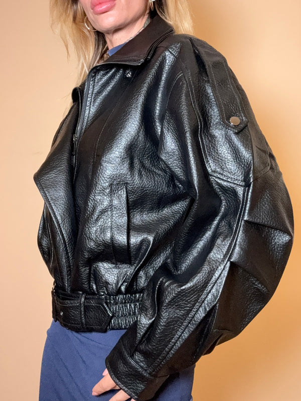 giubbotto ecopelle evelina