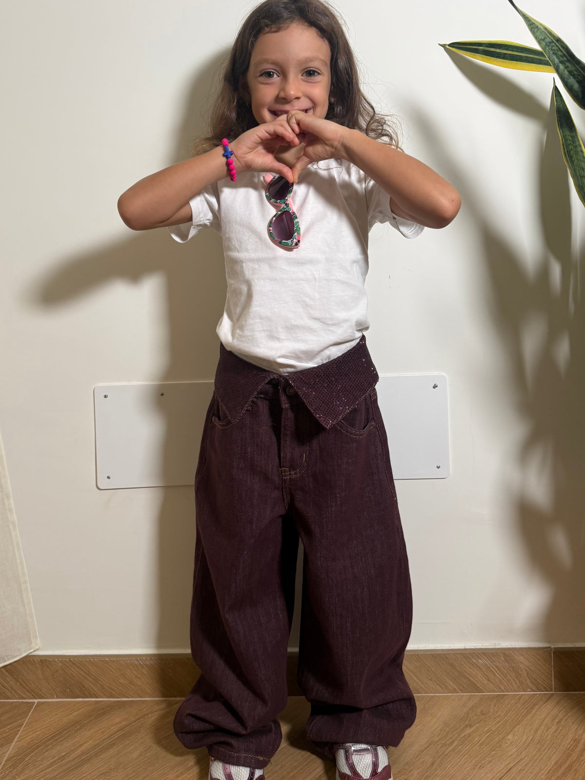 jeans bimba balloon purple