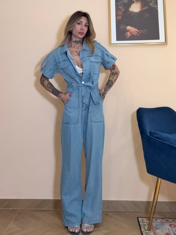 jumpsuit denim irma