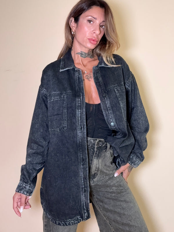 camicia denim luna