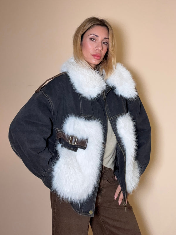 bomber vintage winter