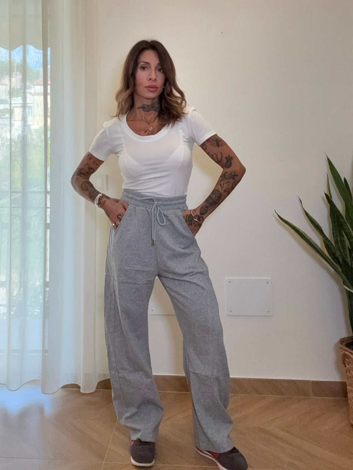 pantalone tuta balloon